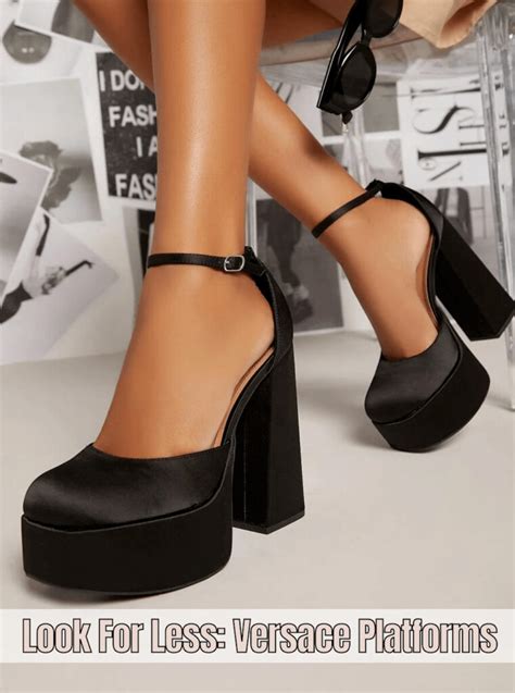 versace heels dupe asos|Versace platform heels dupes.